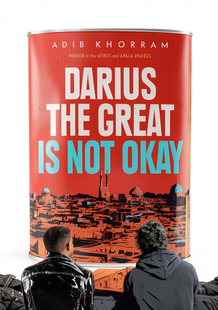 Reader enjoying Darius the Great on a tablet in a cozy bedroom