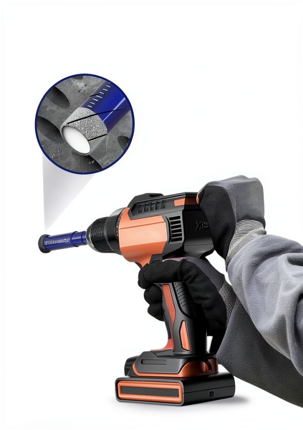 Diamond Drill Bit Set Farhigh 9 piece Tile and Glass Core Drill Bits-6