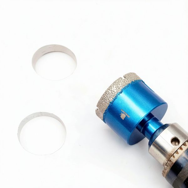 Dry Diamond Core Drill Bit Set BRSCHNITT 2pcs 25mm Triangle Shank-4