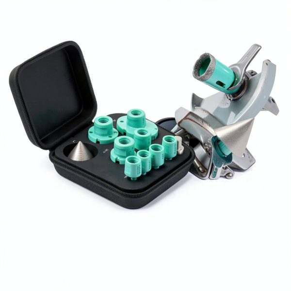 Diamond Hole Saw Kit LEKOMESH 10PC Tile Core Drill Bits with Adapter-4